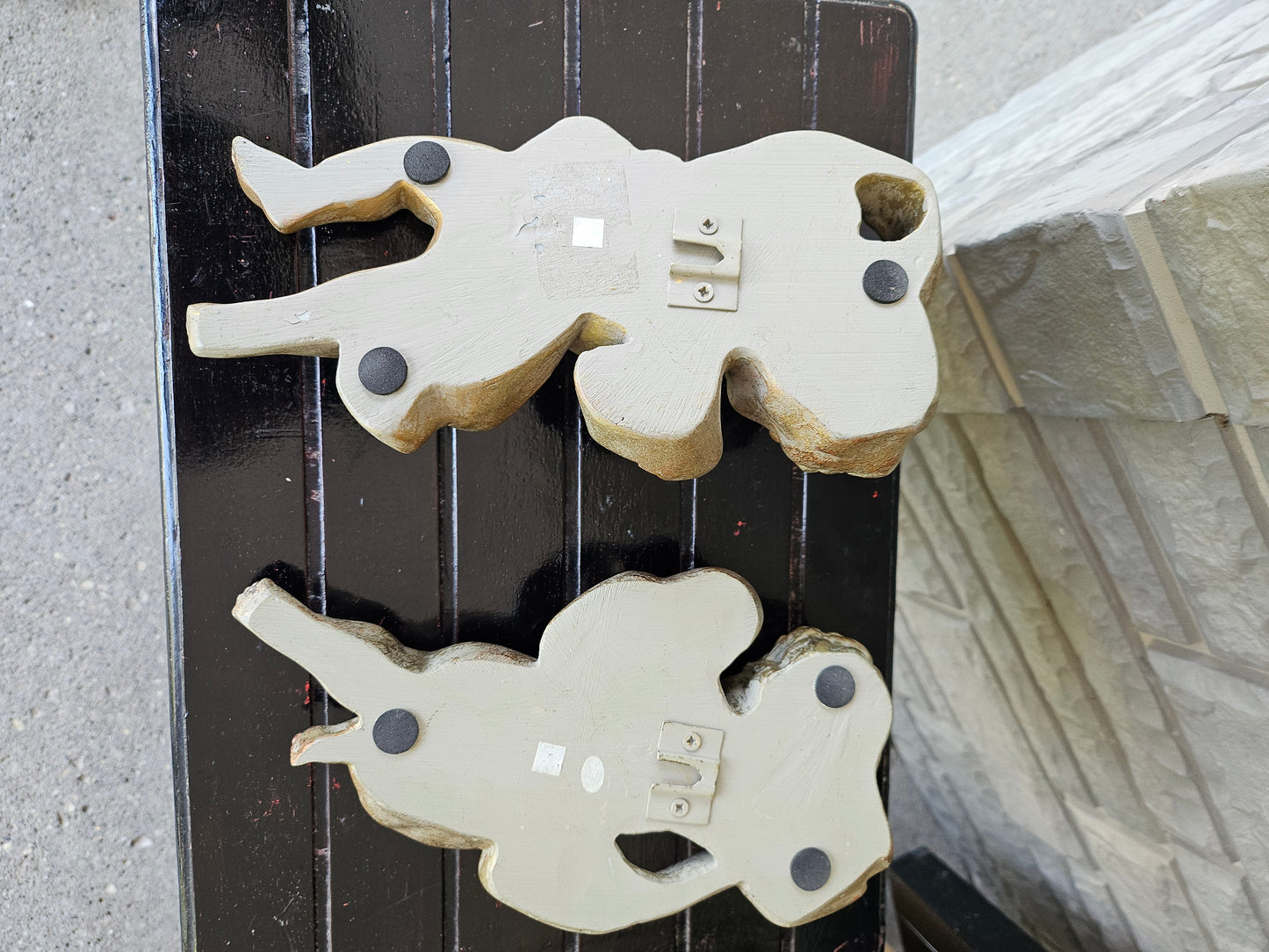 Vintage Cherub Plaster Wall Hangings