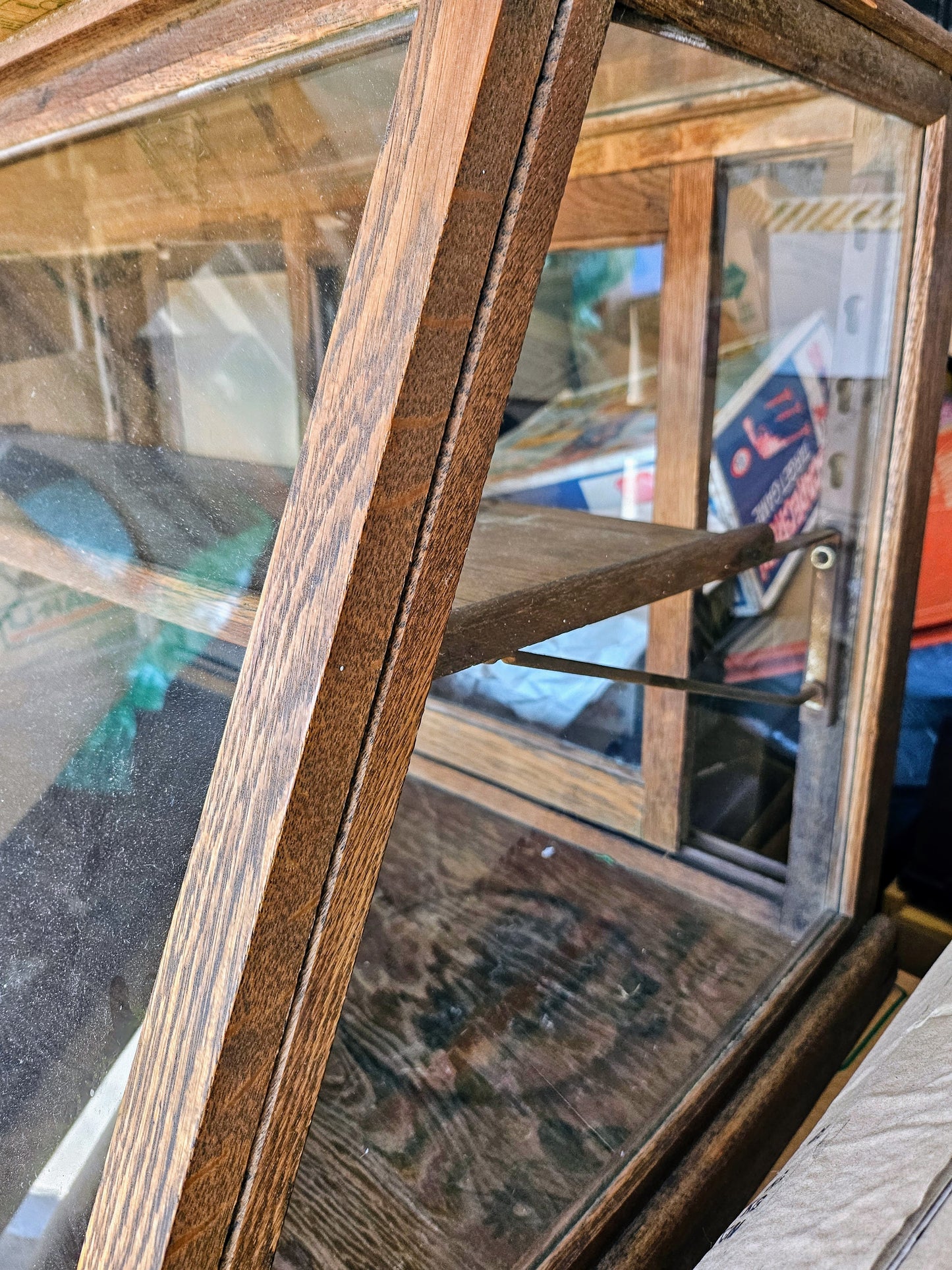 Columbus Antique Counter Show Case - Local Pickup Only in Lancaster, NY