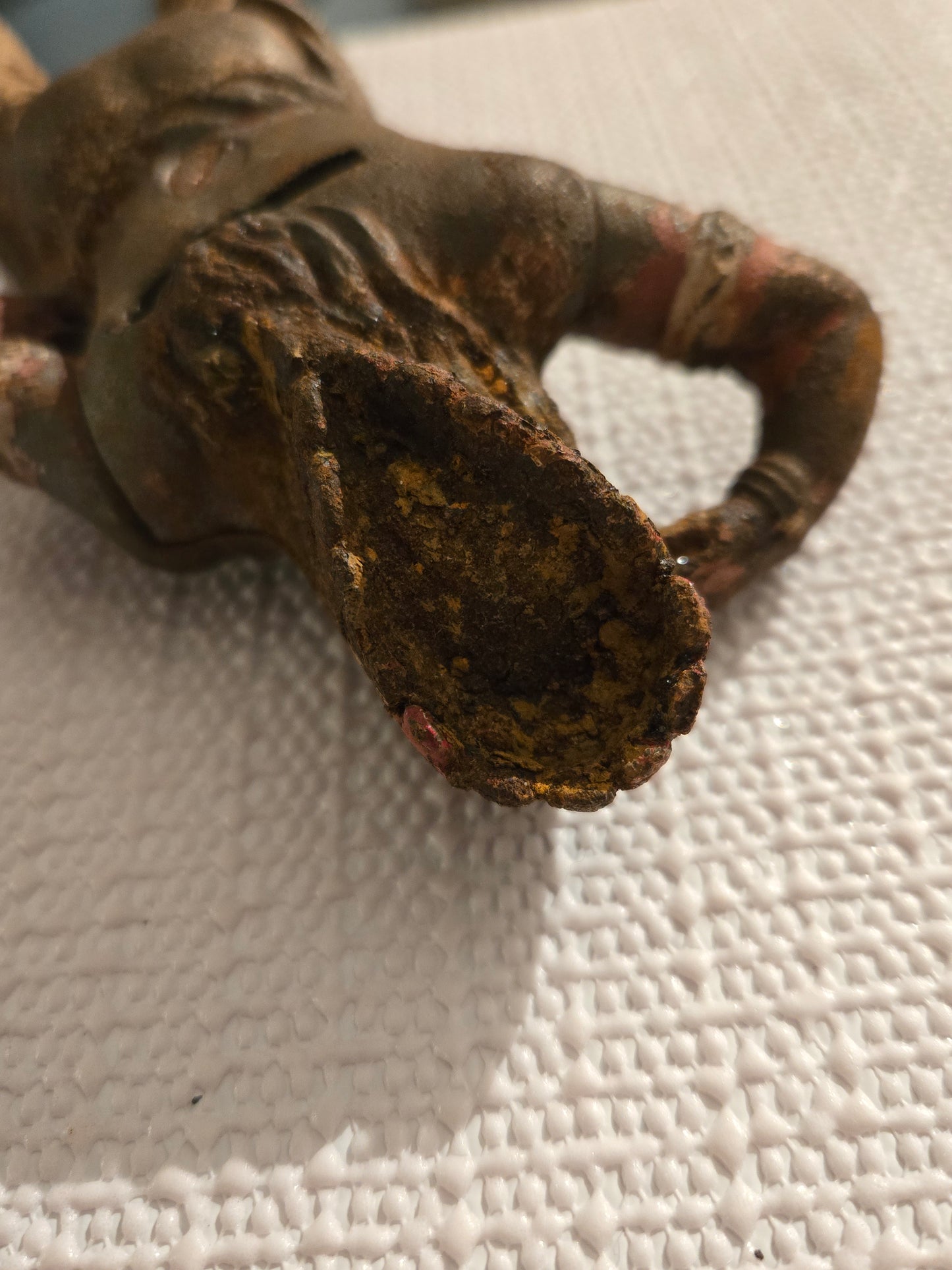 Native American Cast Iron Bank