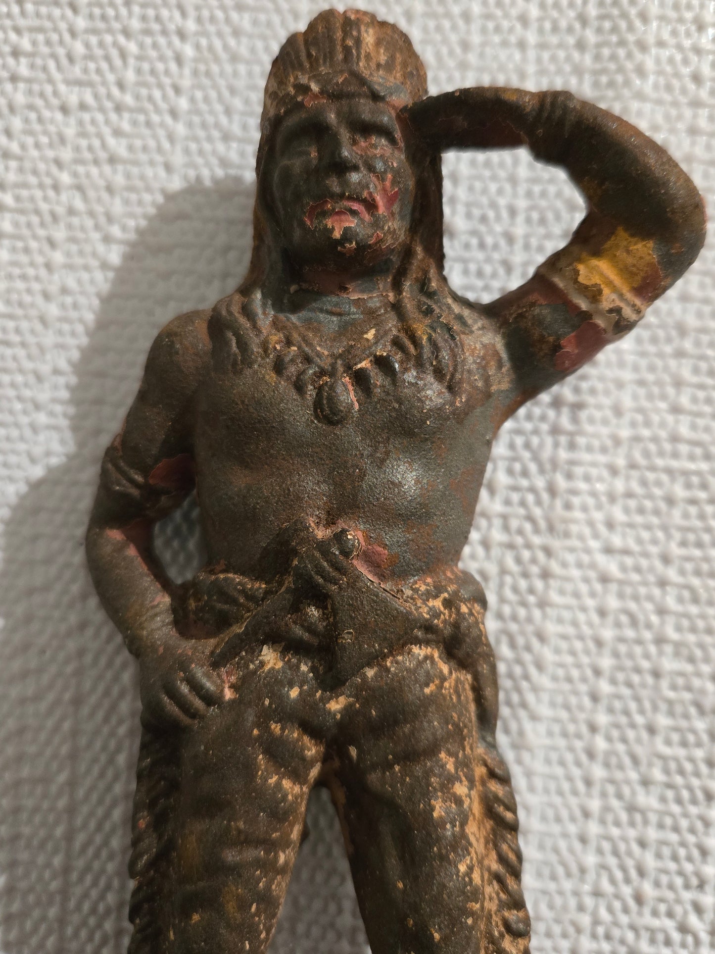 Native American Cast Iron Bank