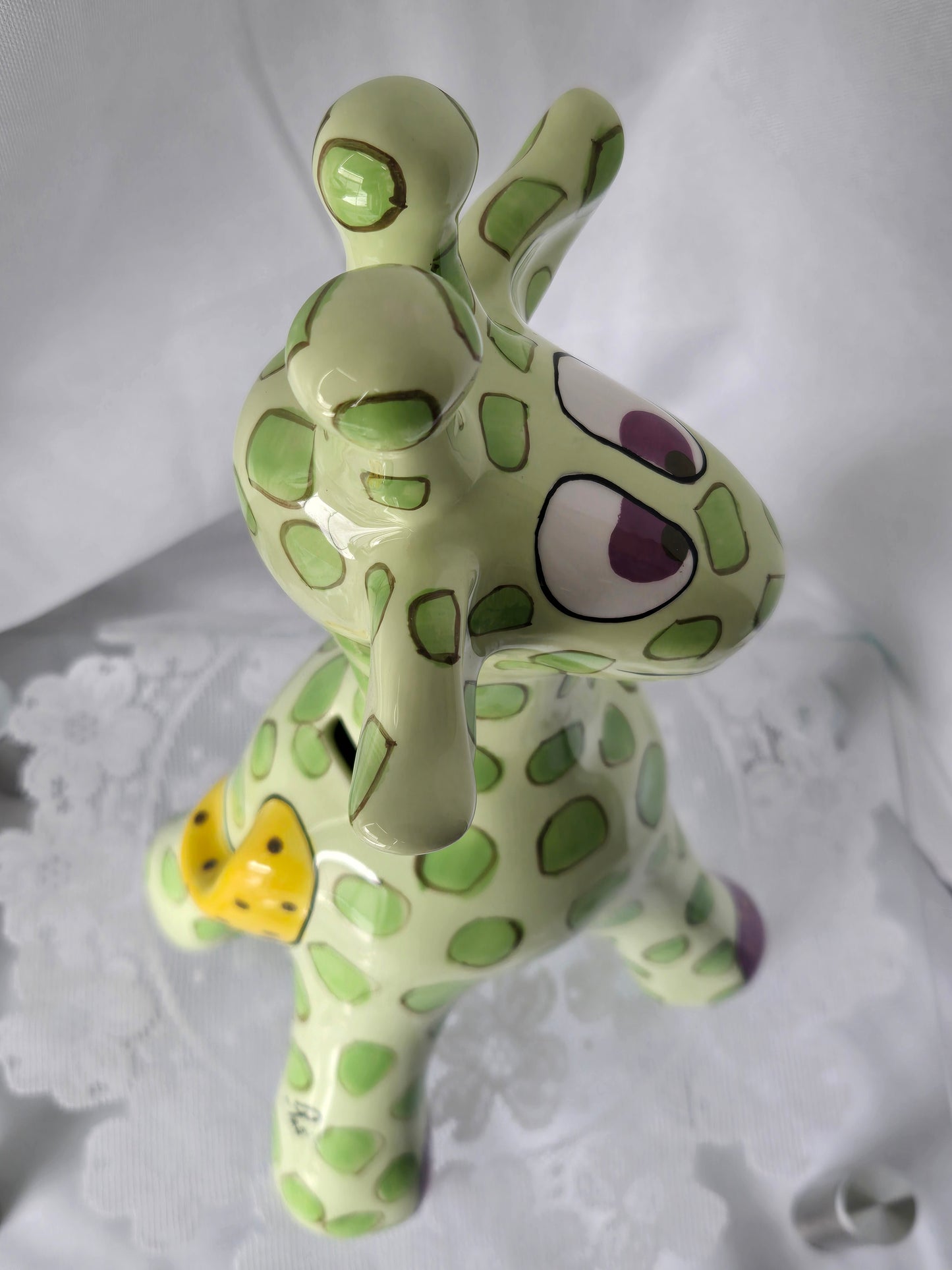 Ceramic Giraffe Savings Bank