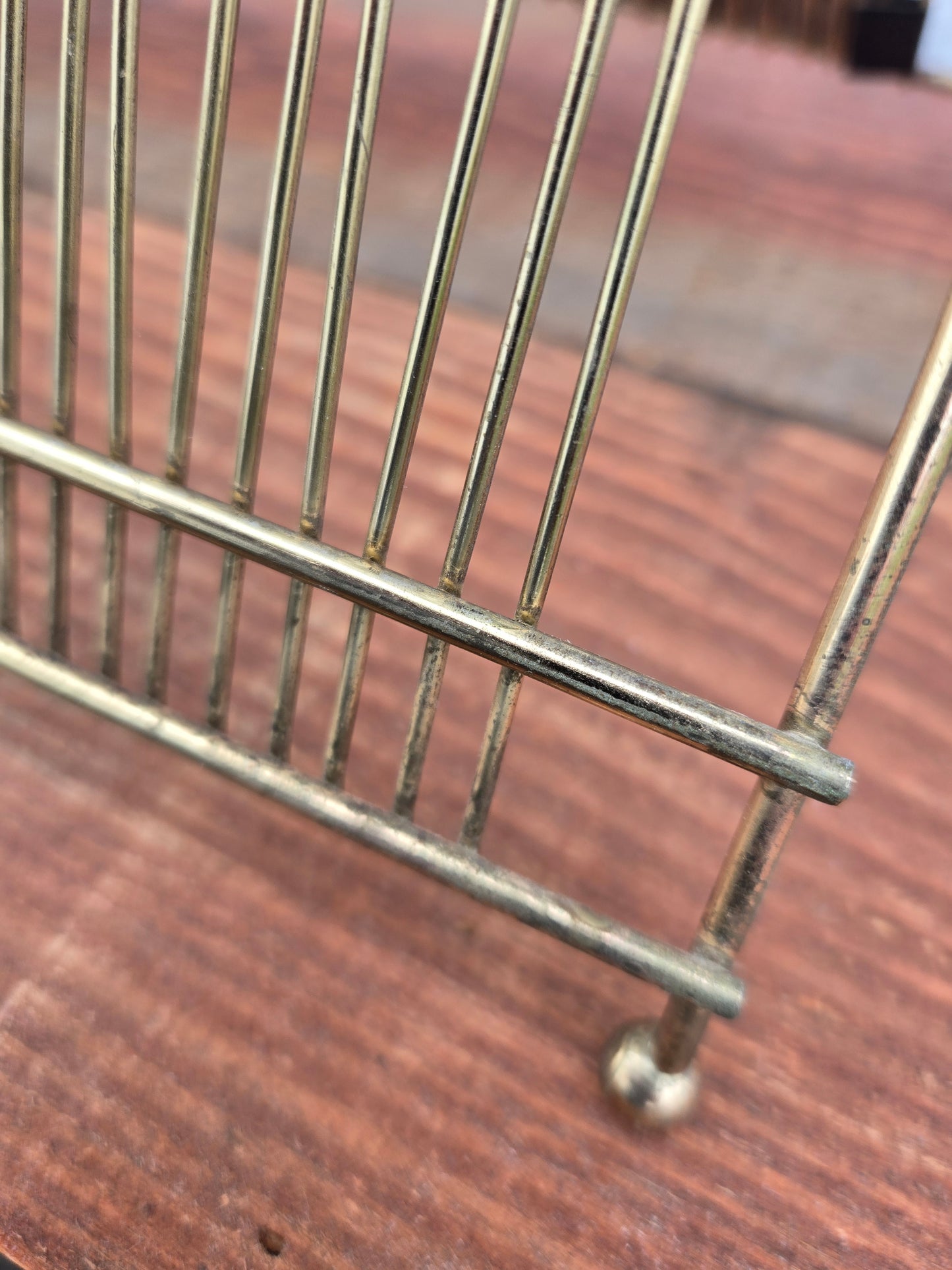 Mid Century Vinyl Record Rack