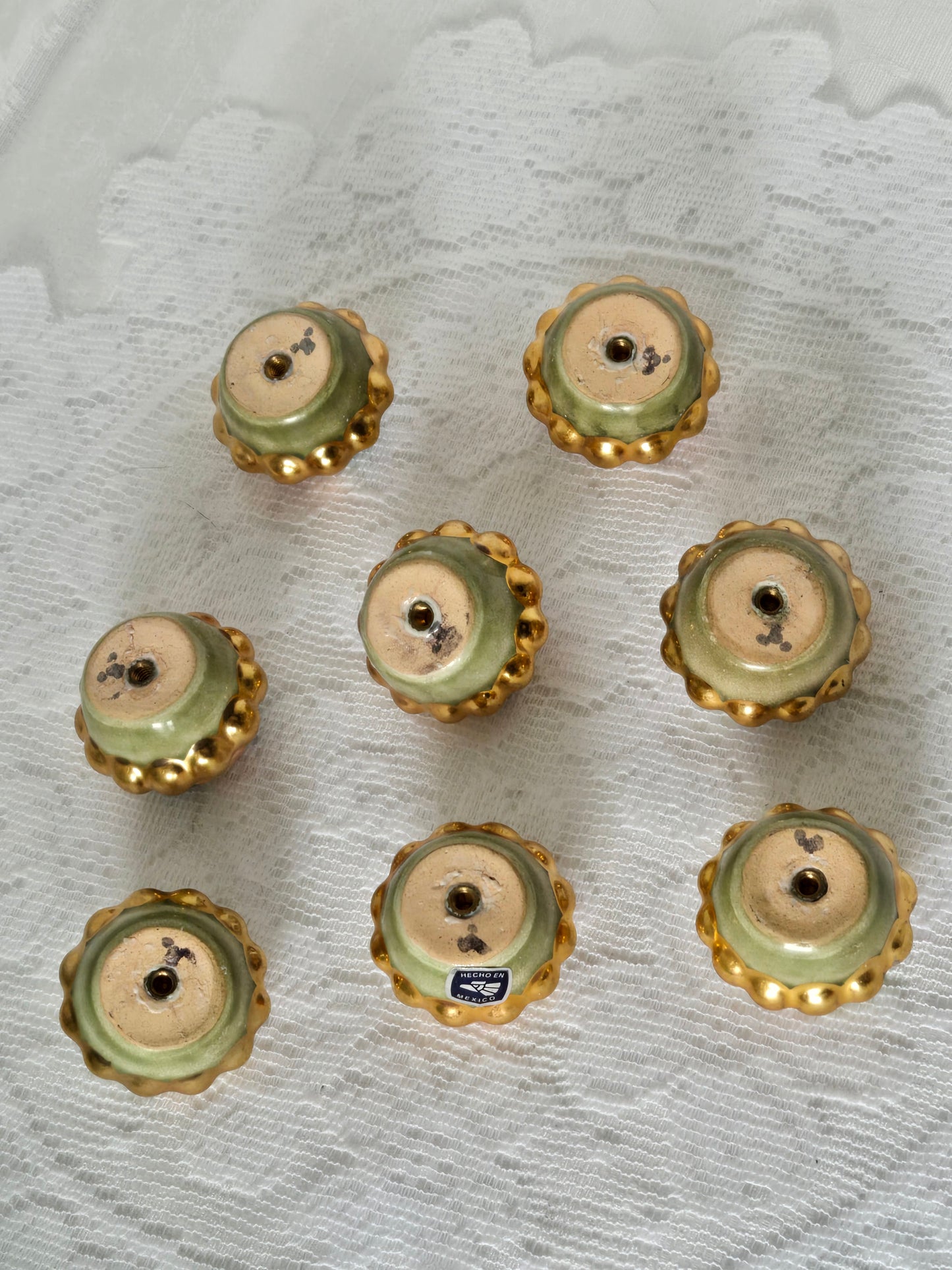 MacKenzie-Childs Harlequin Drawer Knobs (8)
