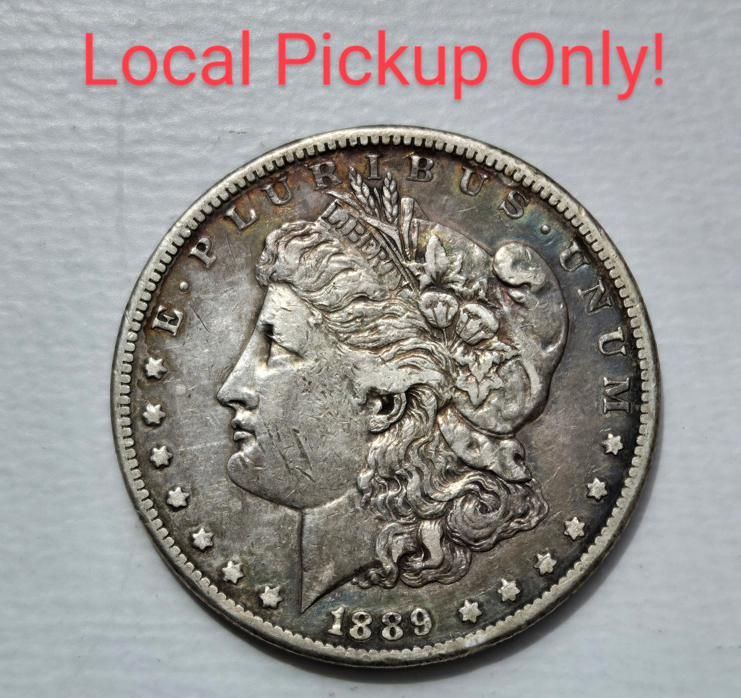 1889-CC Morgan Silver Dollar - Local Pickup Only