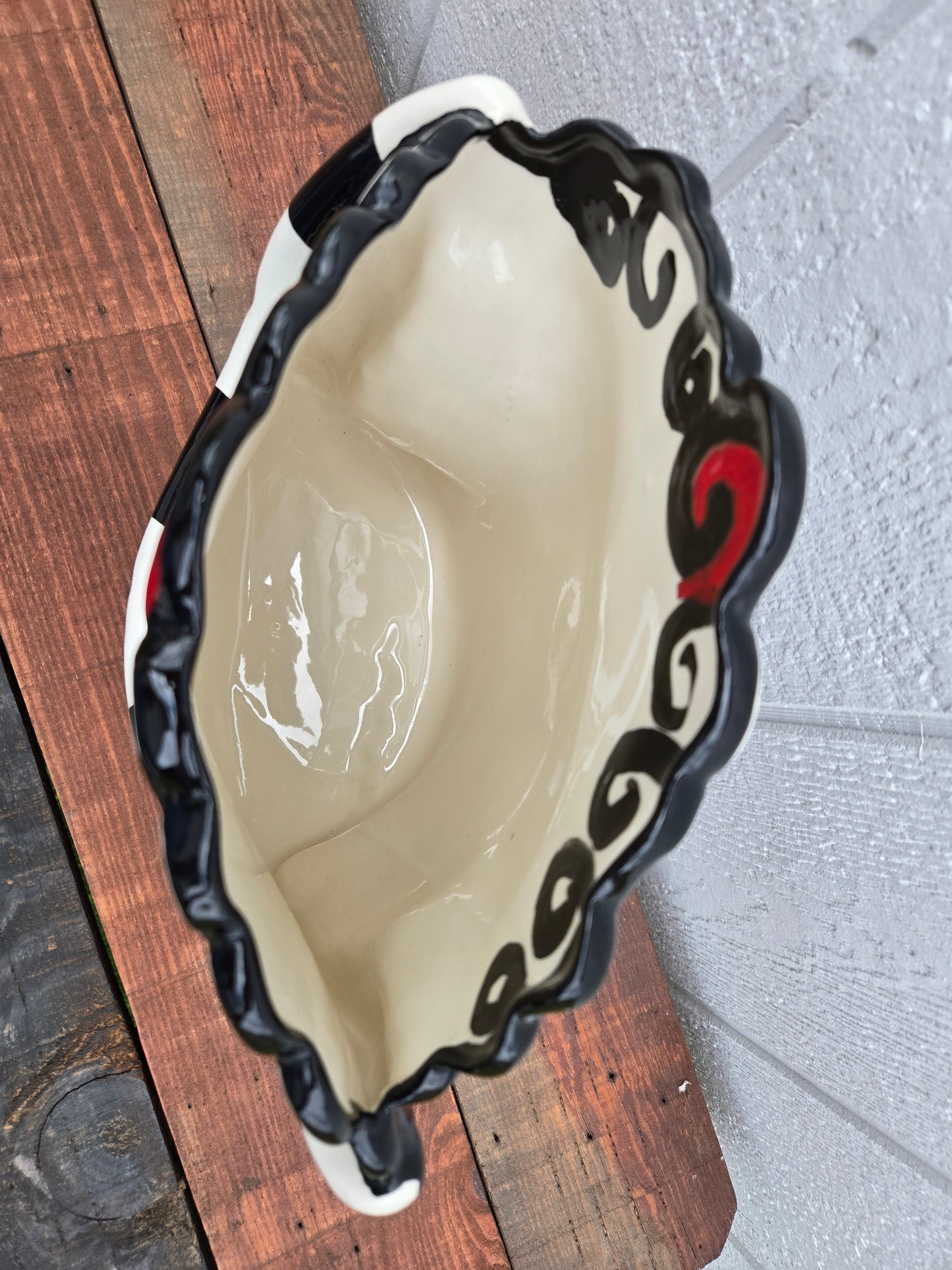 Babroff Ceramic Purse Magazine Holder