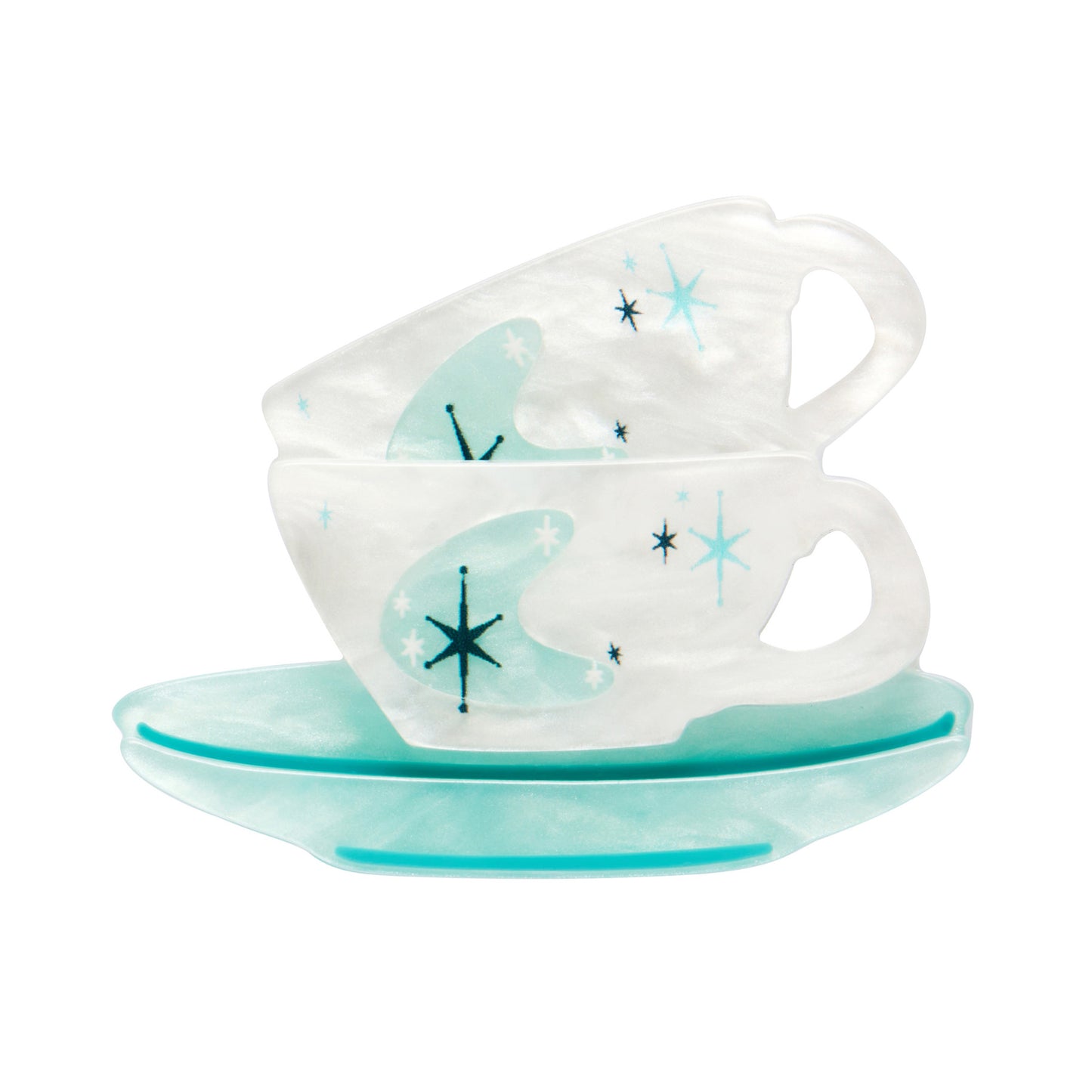 Erstwilder Tea And Sympathy Mini Brooch