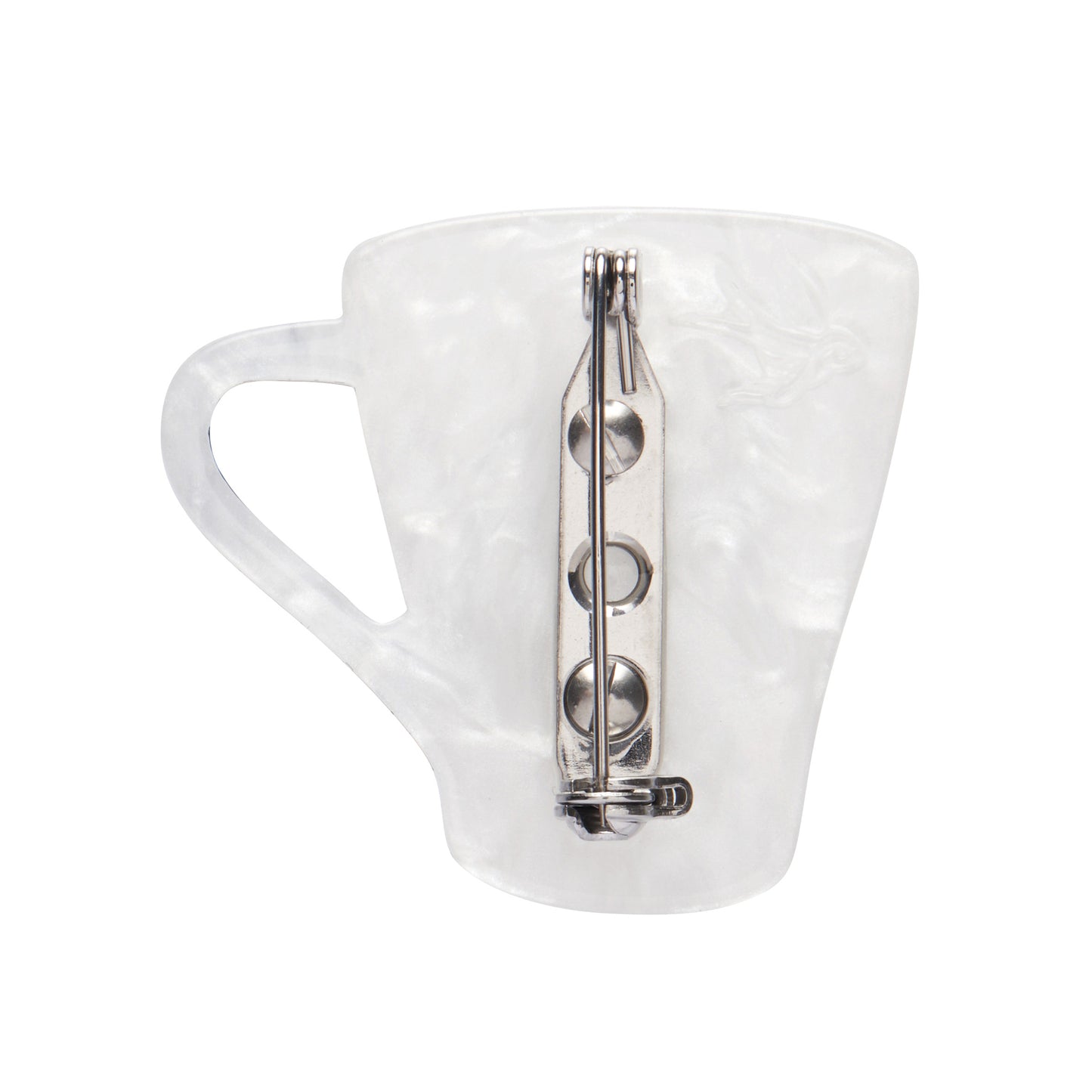 Erstwilder Wake Up And Smell The Coffee Mini Brooch