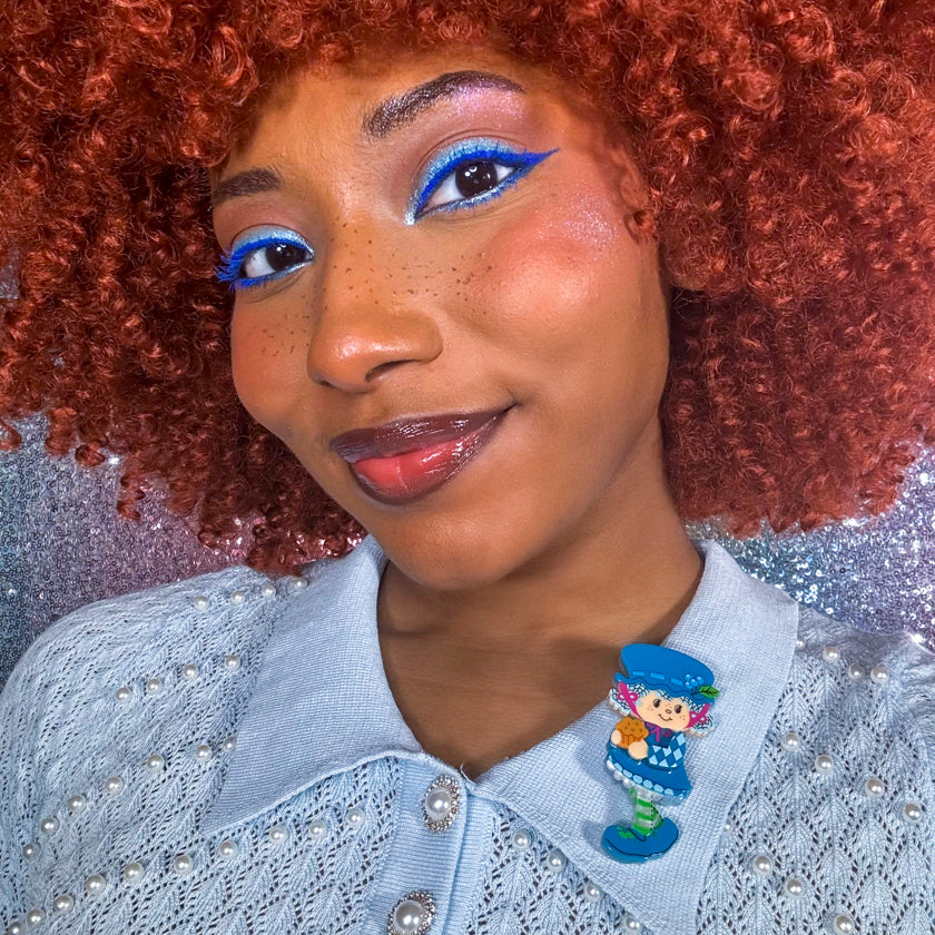 Erstwilder Blueberry Muffin Brooch