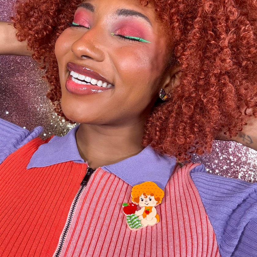 Erstwilder Apple Dumplin’ Brooch