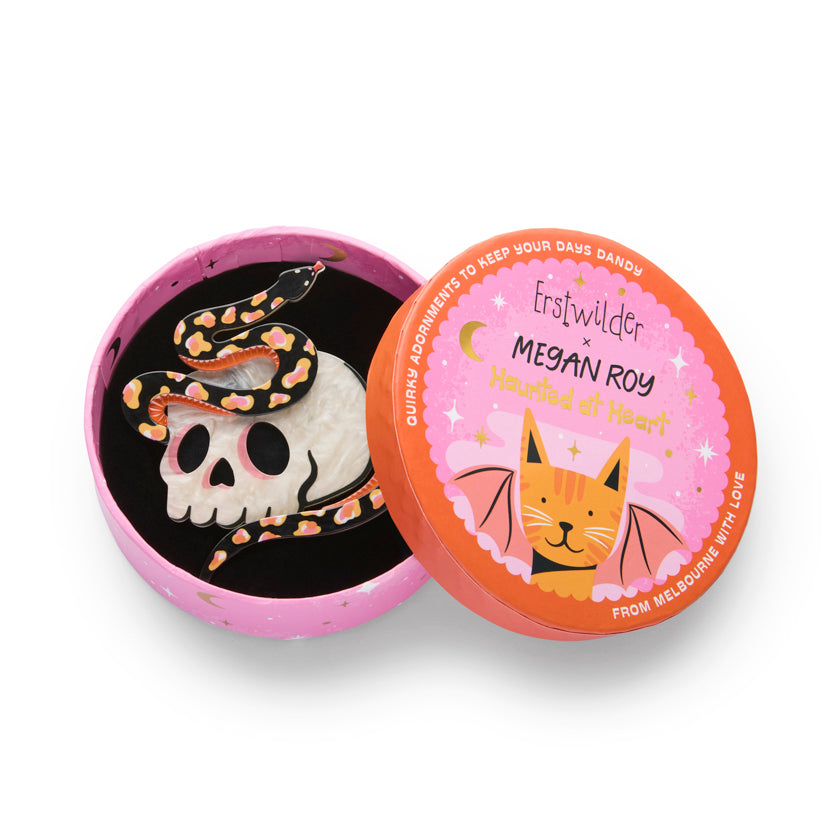 Erstwilder Macabre Memento Brooch