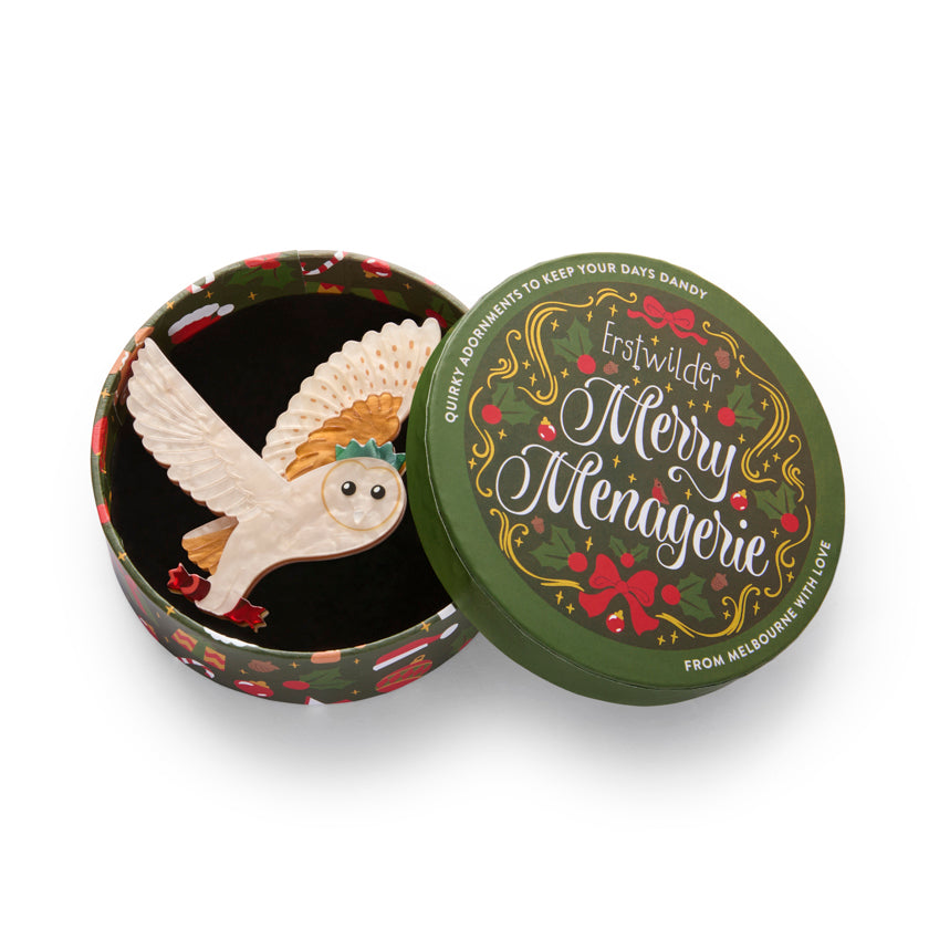 Erstwilder Otto the Owl Brooch