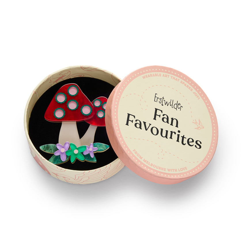 Erstwilder Forest Fun Guy Brooch