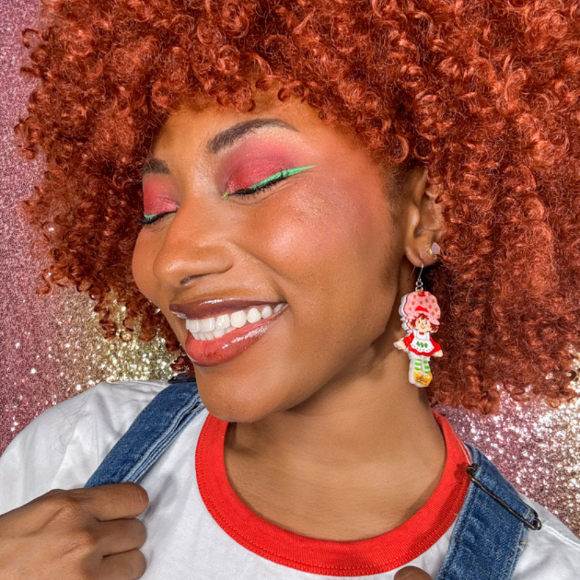 Erstwilder Sweet Strawberry Shortcake Drop Earrings