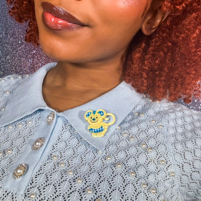 Erstwilder Cheesecake Mini Brooch