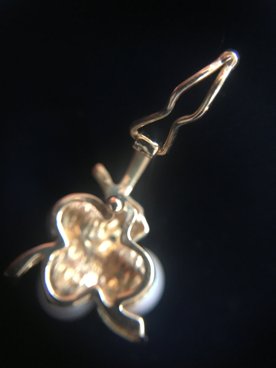 Cultured Pearl and Diamond Accent 14K Yellow Gold Pendant