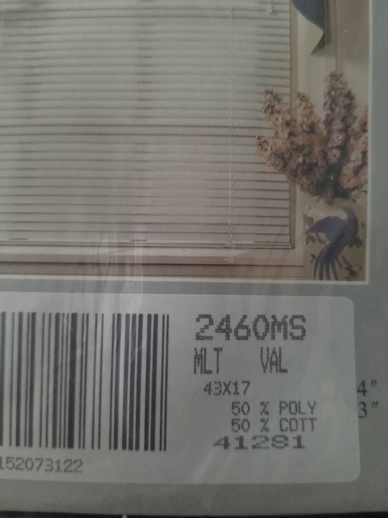 Vintage Richmark York Harbor Jabot and Valance Curtain Set