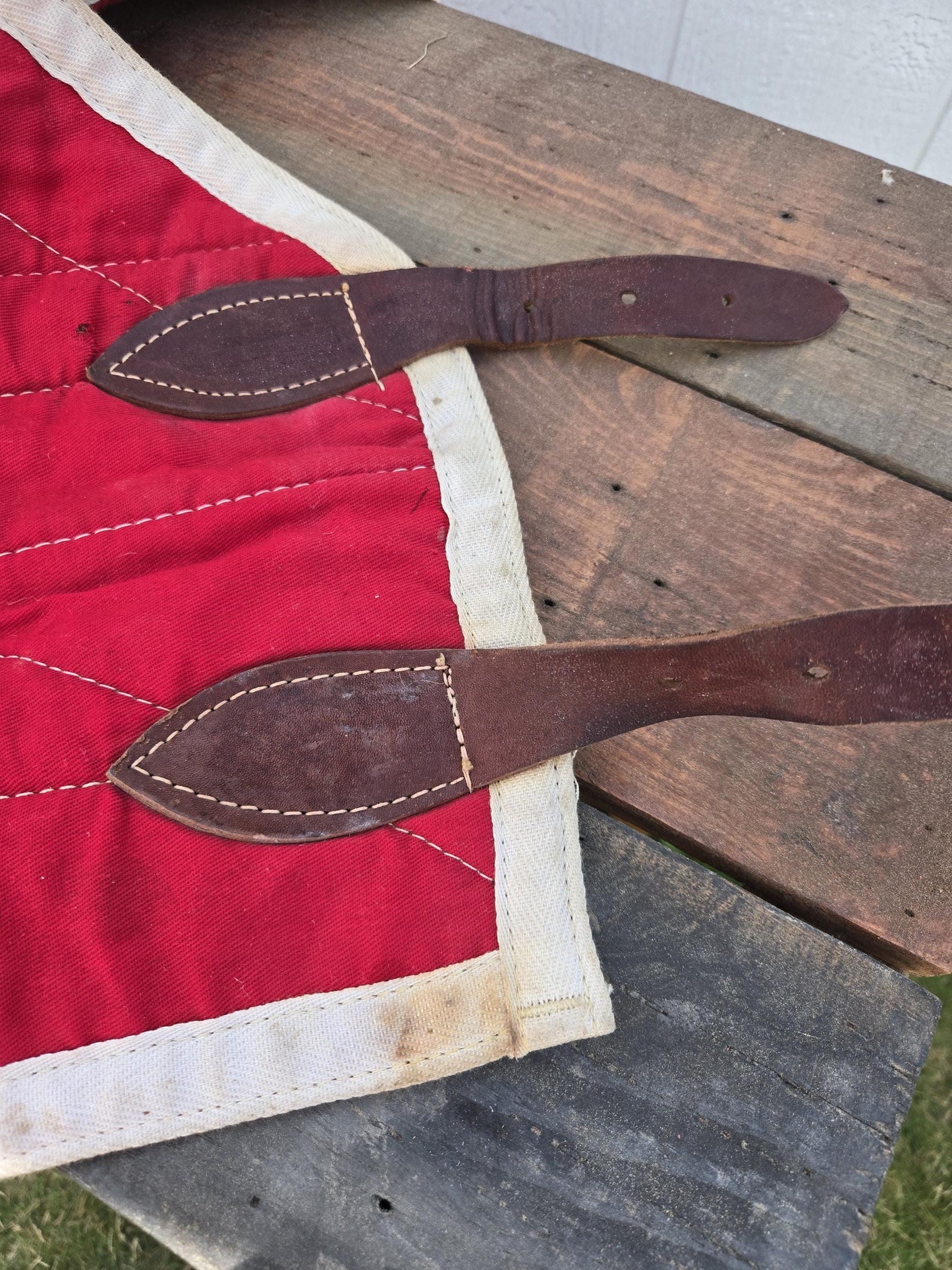 TEXACO Advertising Horse Stable Blanket Sheet