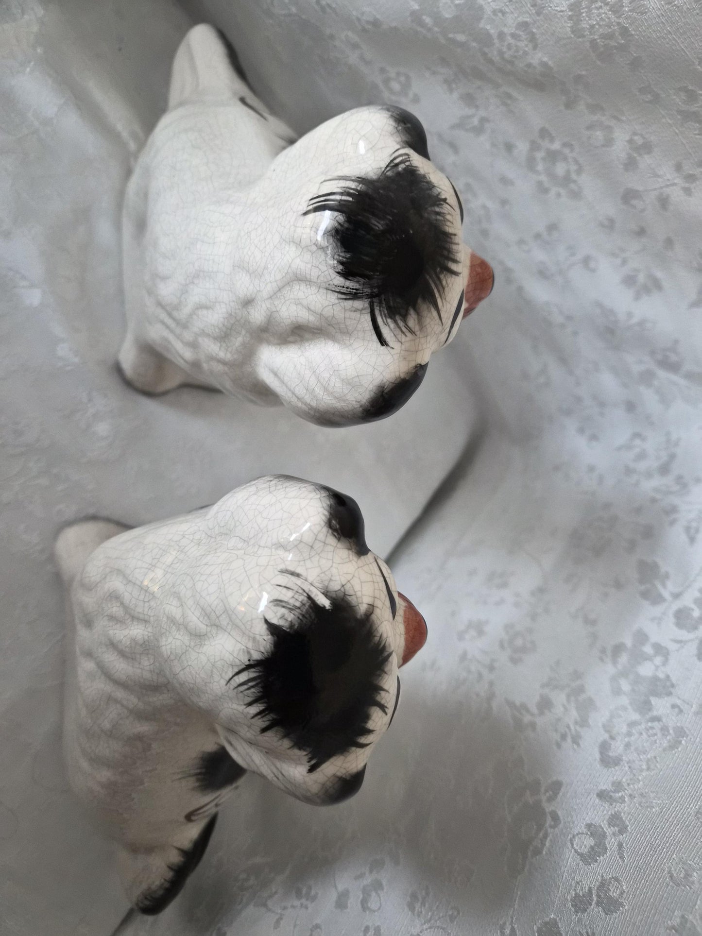 Staffordshire Porcelain Doggies (2)