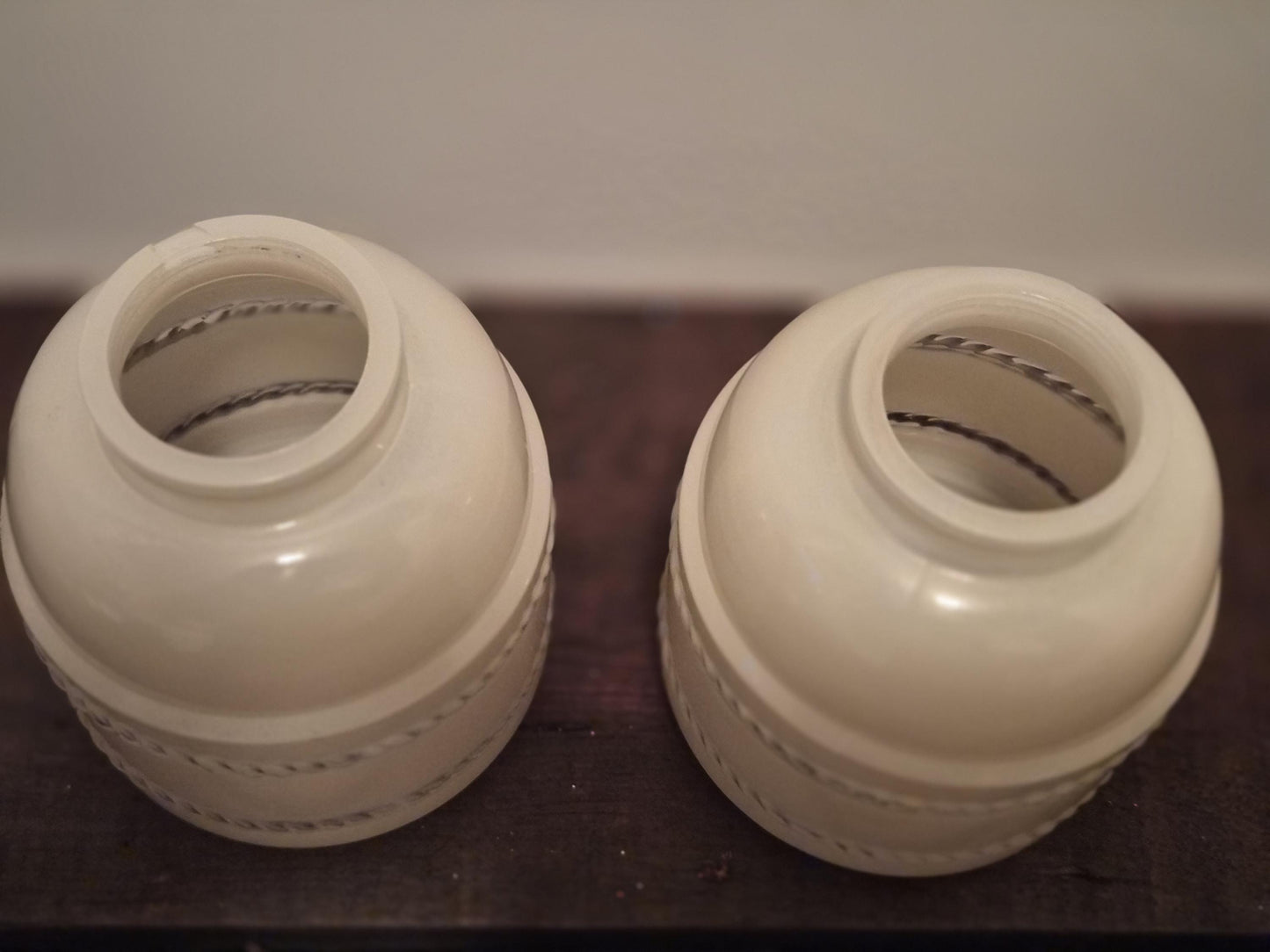 Vintage Art Deco Ship Wheel Light Sconces