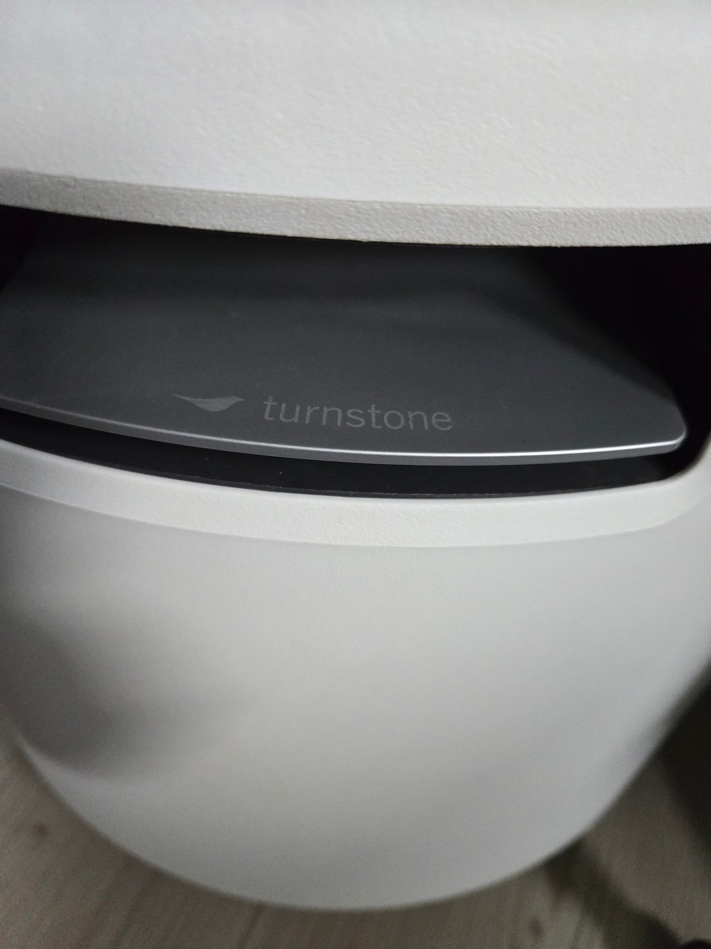 Turnstone Buoy White/Gray Office Stool