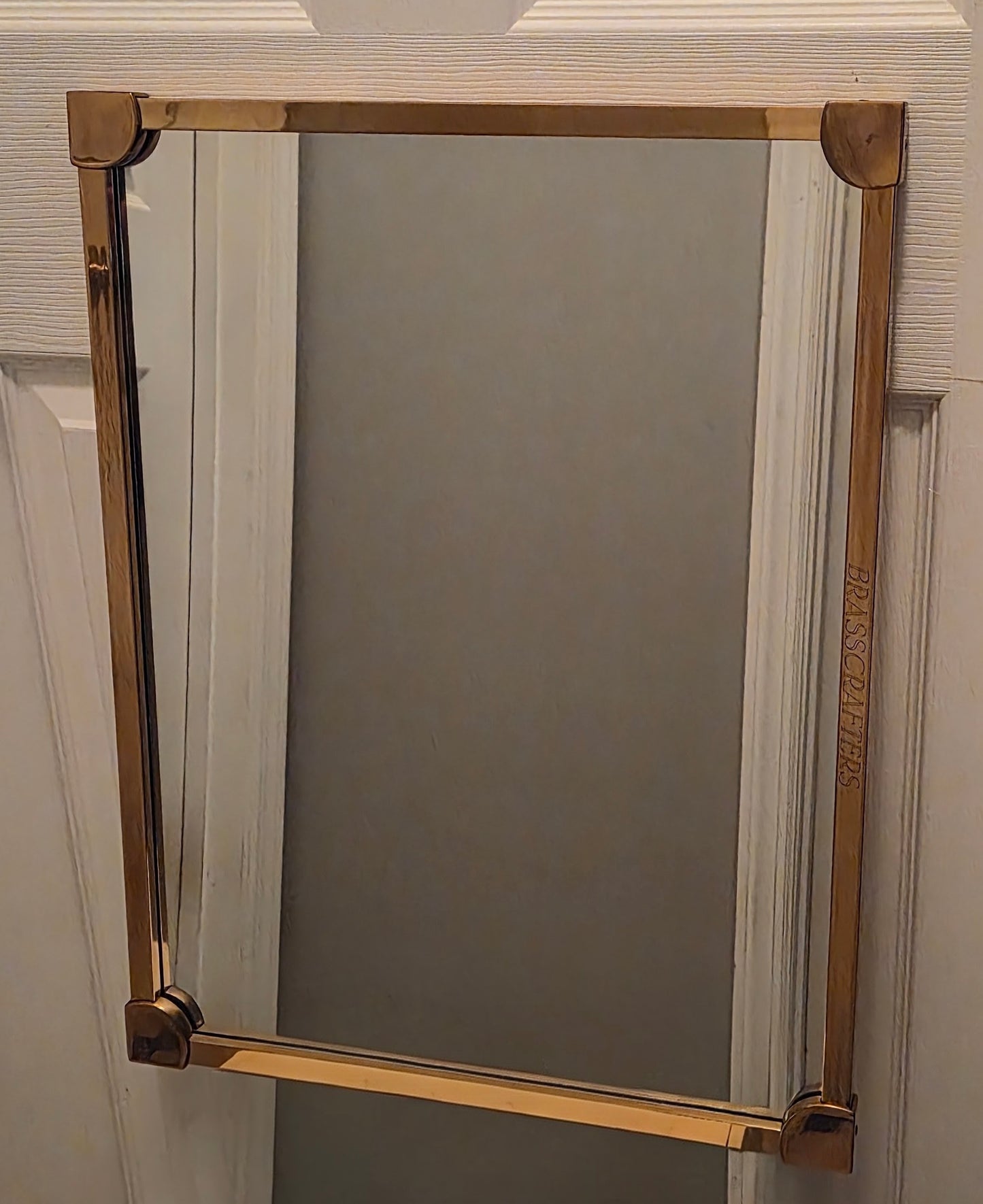 Brasscrafters Art Deco Style Mirror