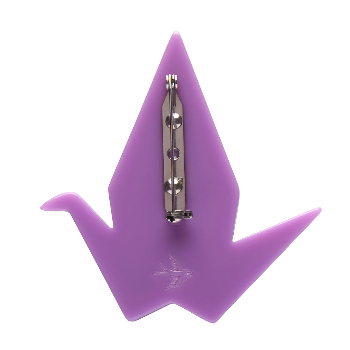 Erstwilder The Fortunate Crane Brooch