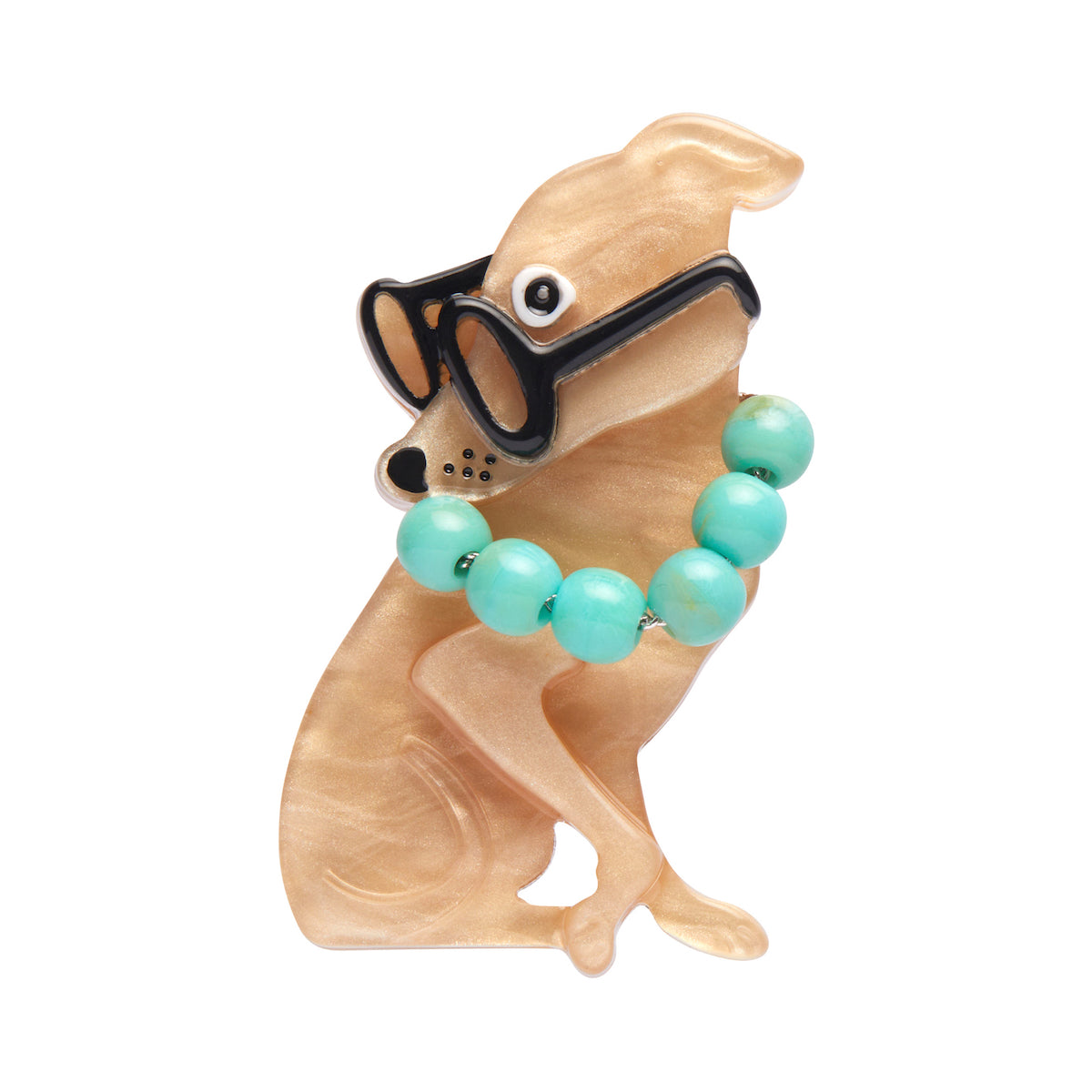 Erstwilder Spectacular Spectacles Iris Mini Brooch