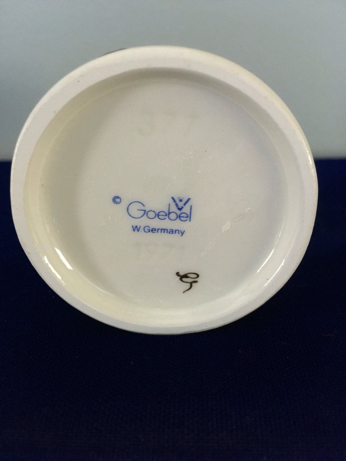 M.I. Hummel "Bashful" - Girl with Flower Basket TMK5