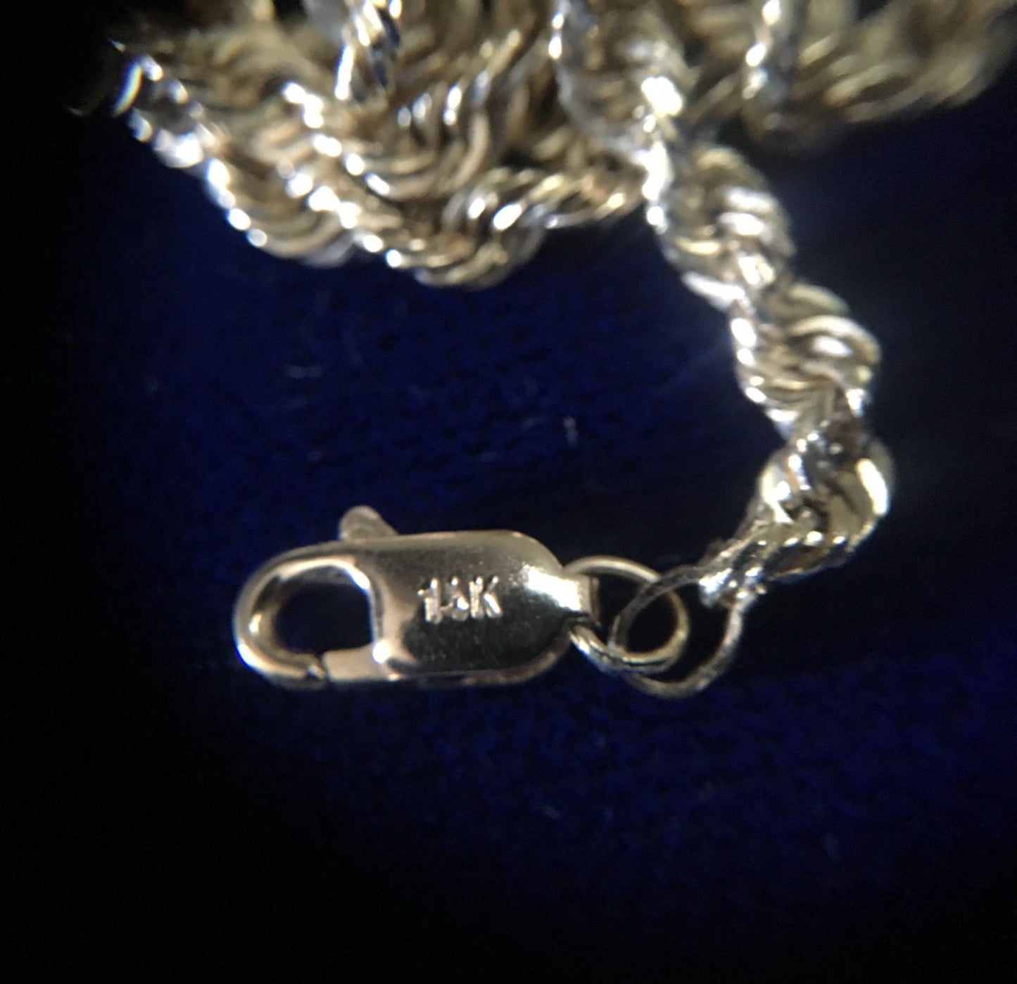 Vintage Michael Anthony 14K Yellow Gold Diamond Cut Rope Chain - Local Pickup Only