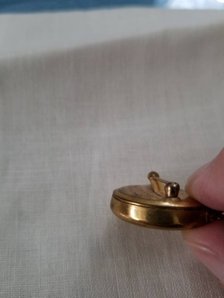 Vintage Ketcham McDougall Retractable Reel Pin Brooch