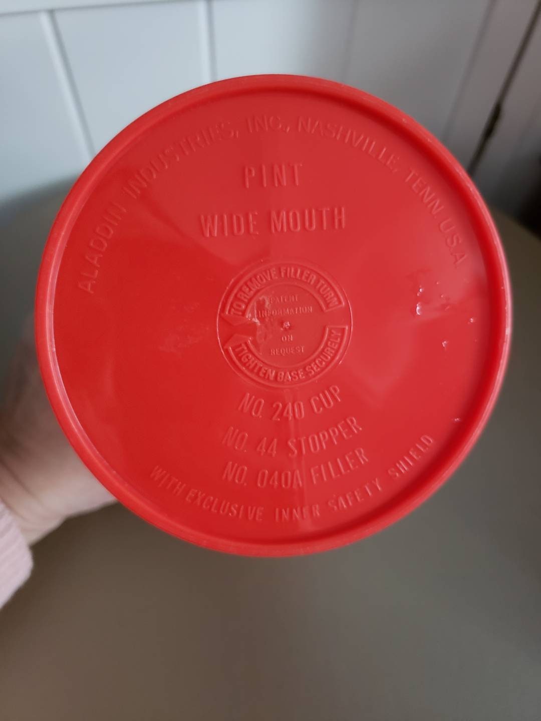 Vintage Aladdin Wide Mouth Pint Thermos