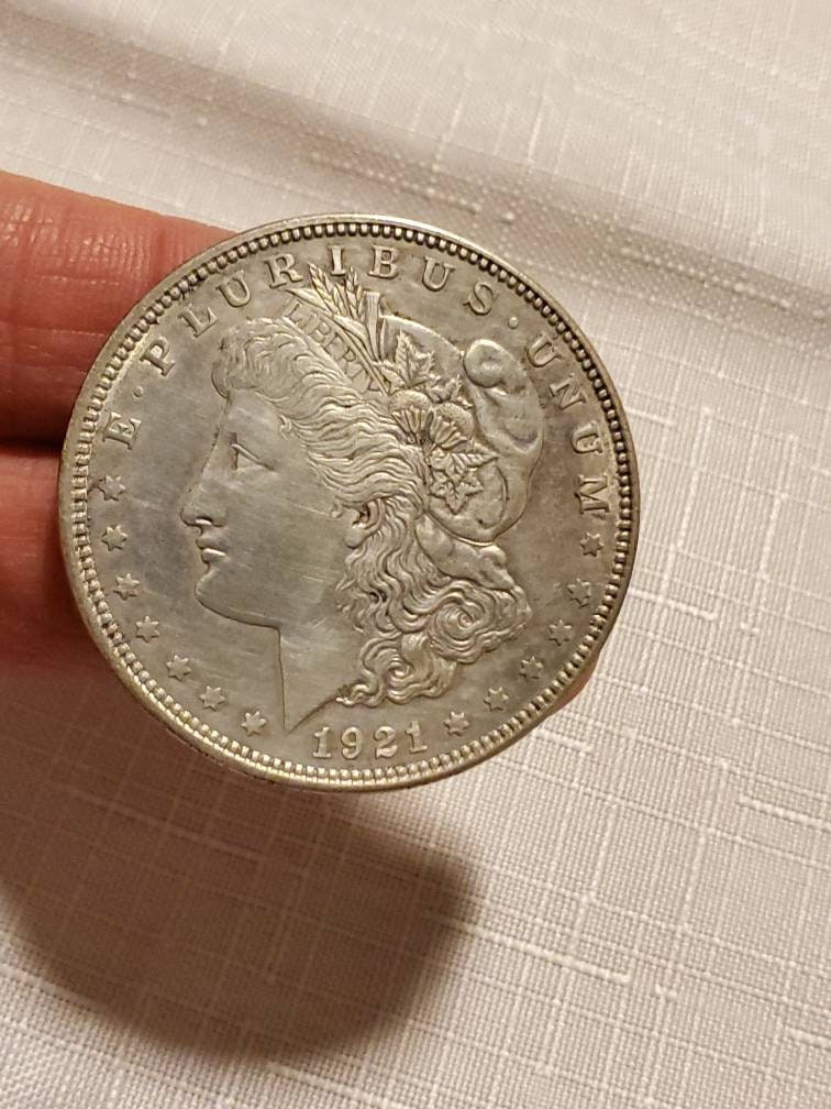 1921 Morgan Silver Dollar Coin