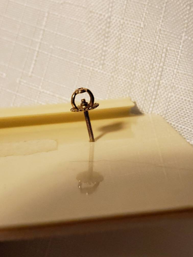 14K Gold Diamond Pinwheel Earrings