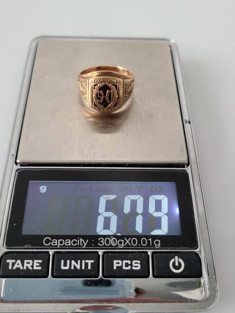 1930's 10K Gold Class Ring