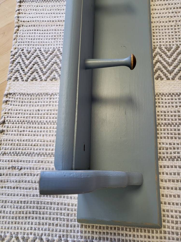 Rustic Shabby Chic Heart Shelf Rack