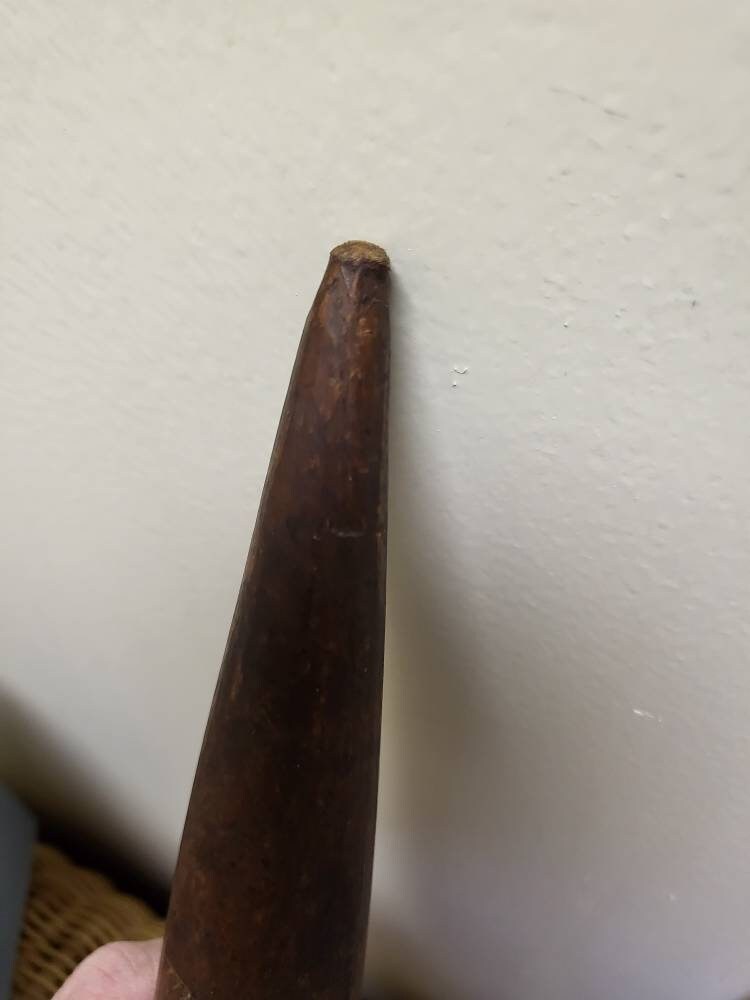 Antique Wood Dibble