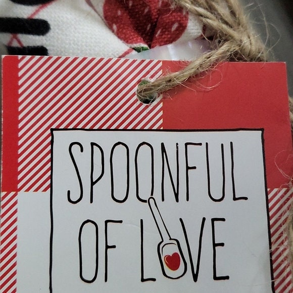 Strawberry Spoon Rest and Tea Towel Set