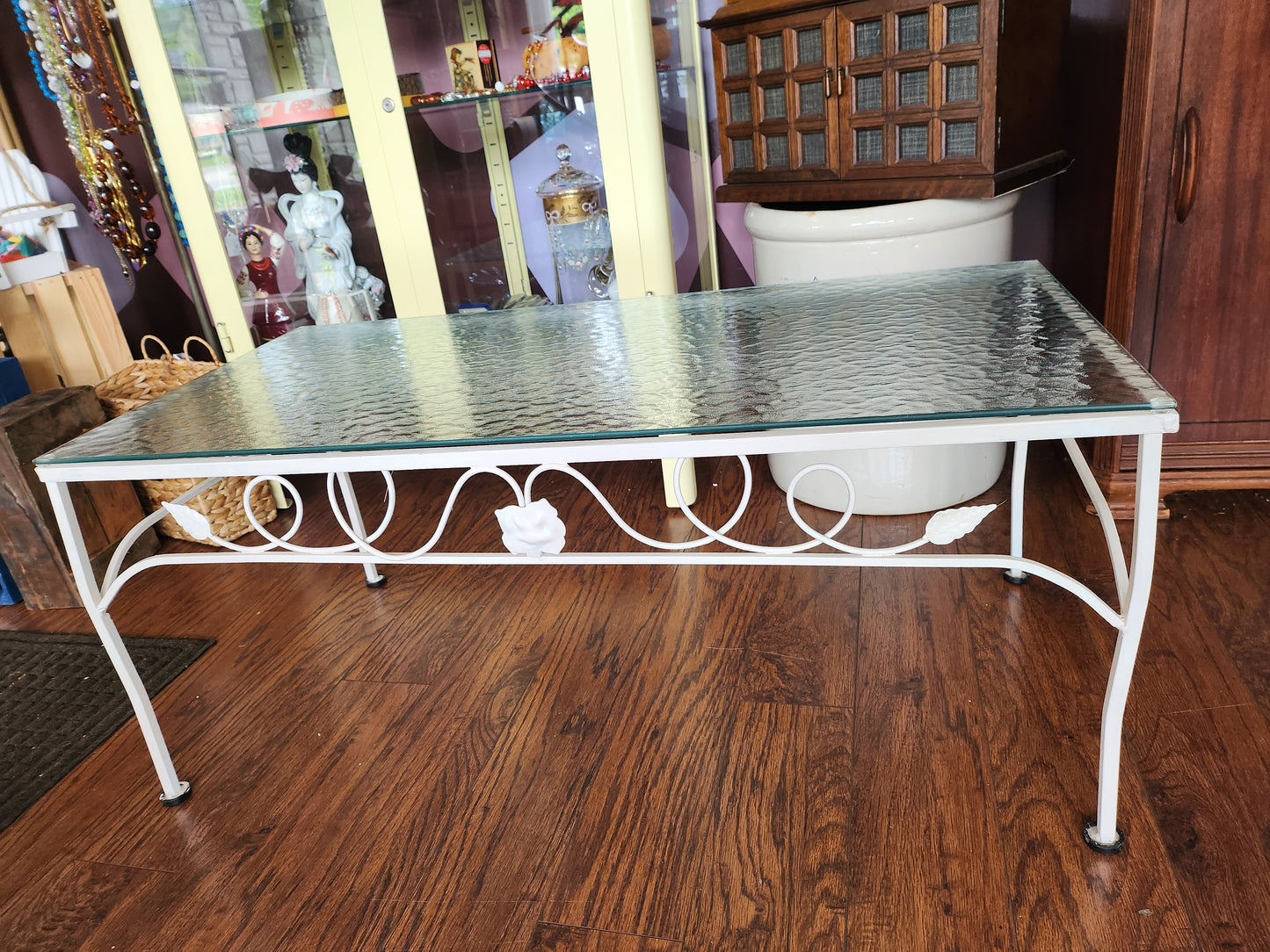 Wrought Iron Patio Coffee Table - Local Pickup Only - In Clarence, NY
