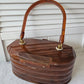 Lucite Amber Handbag