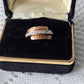 Vintage Estate Diamond Highway Ring 14K