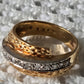 Vintage Estate Diamond Highway Ring 14K