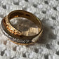 Vintage Estate Diamond Highway Ring 14K