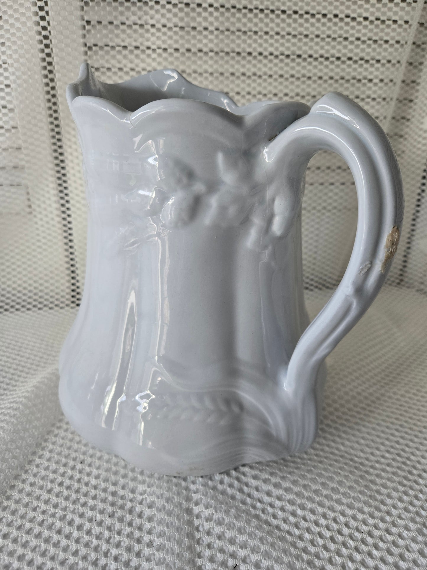 Ironstone Pitcher Edward Pearson Cobridge