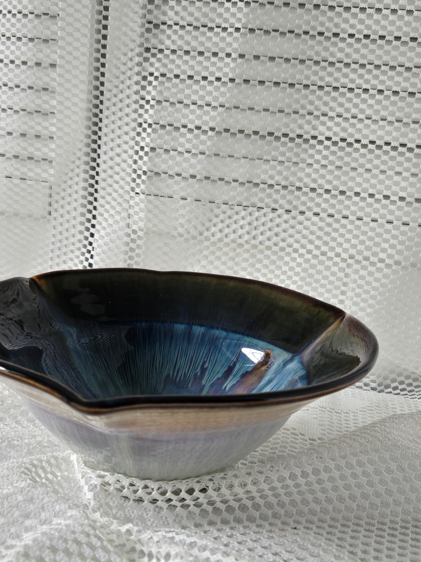 Bill Campbell Drip Pottery Bowl