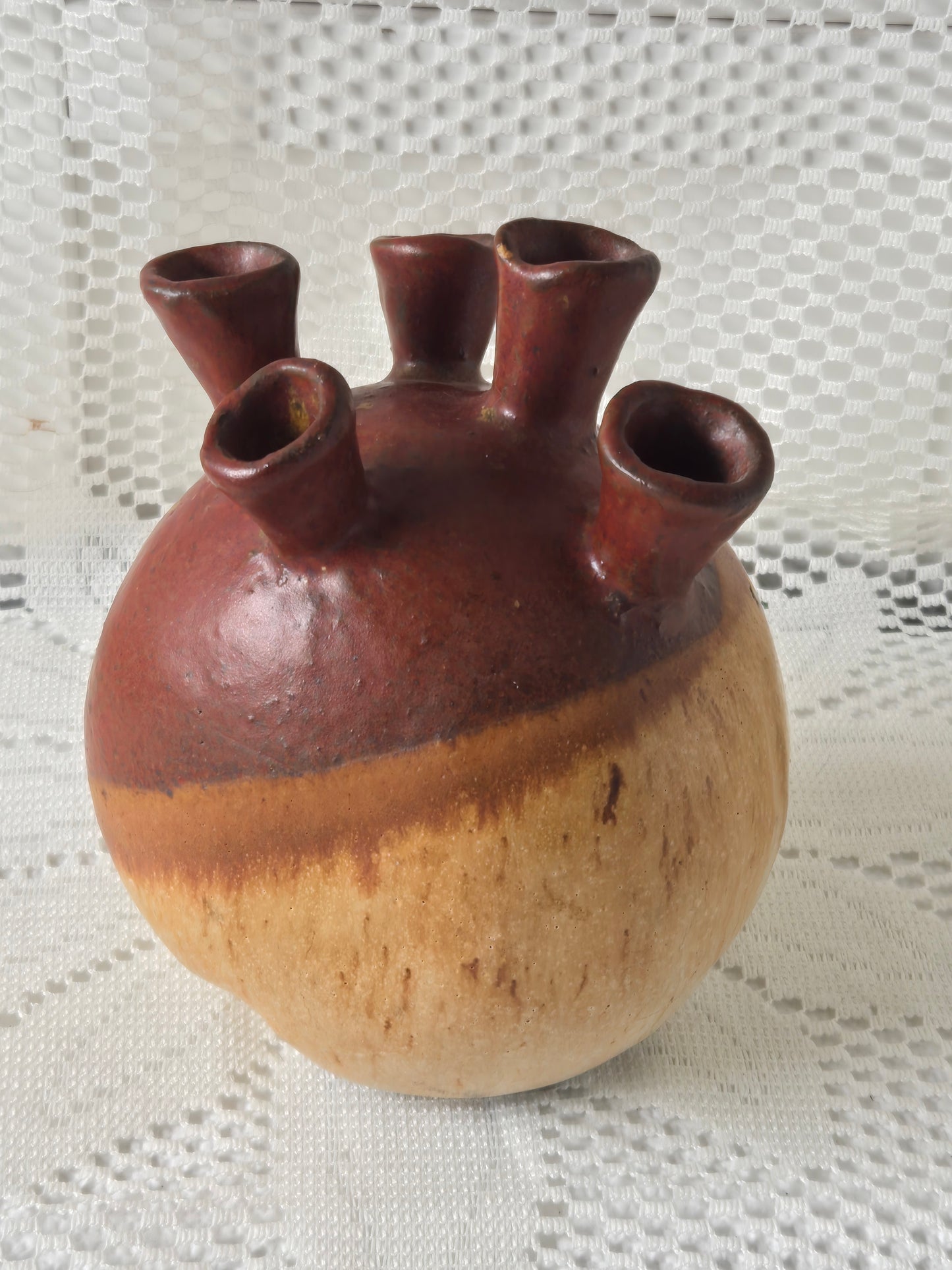 Stoneware 5 Chimney Vase