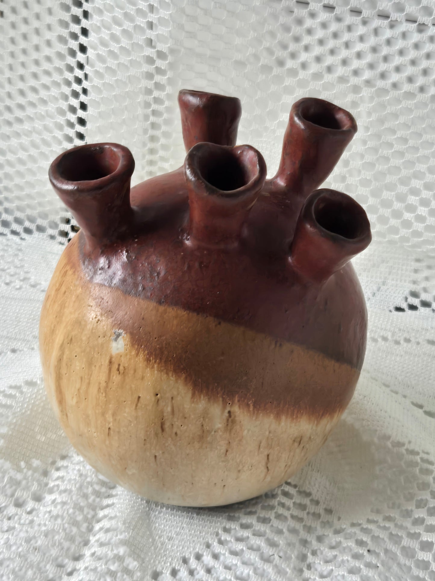 Stoneware 5 Chimney Vase