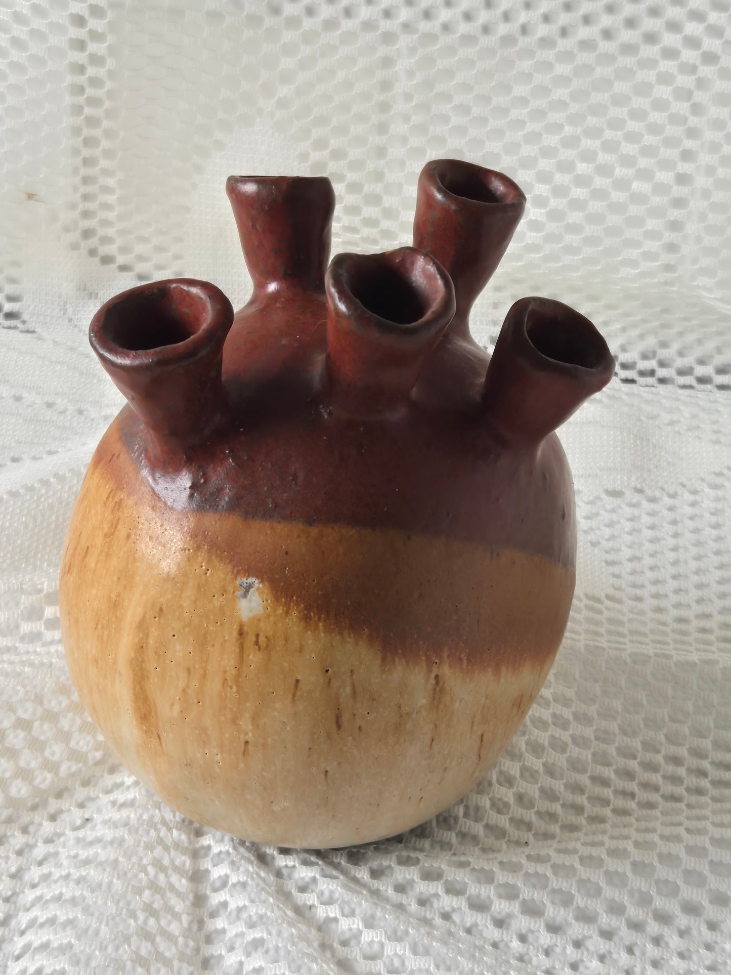 Stoneware 5 Chimney Vase