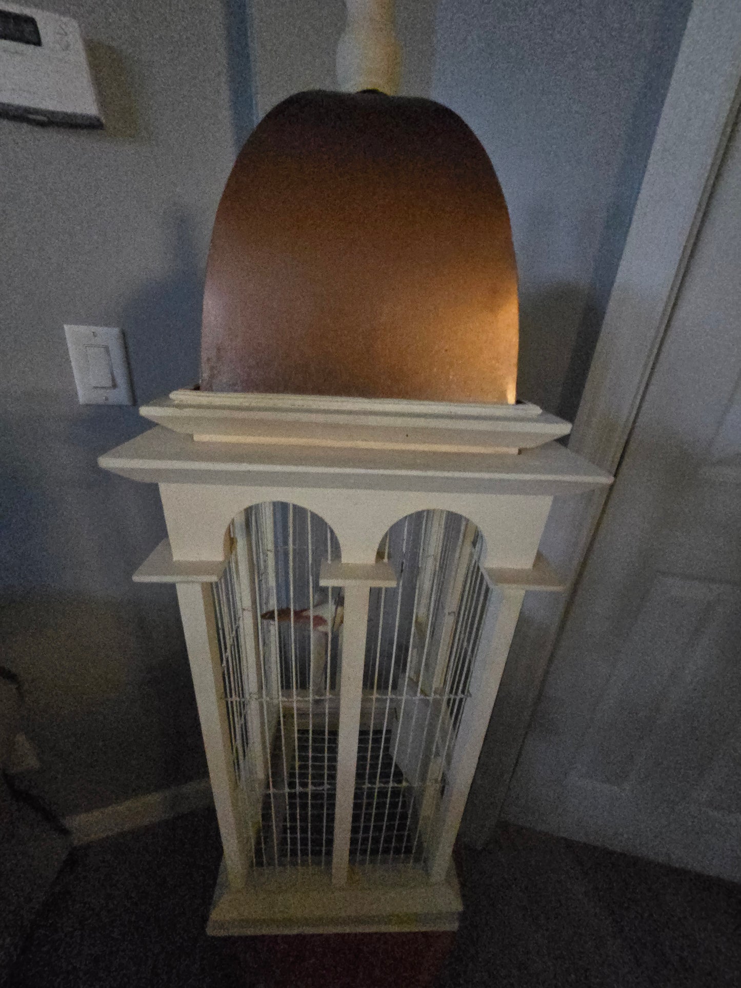 Shabby Chic Tall Tower Bird Cage