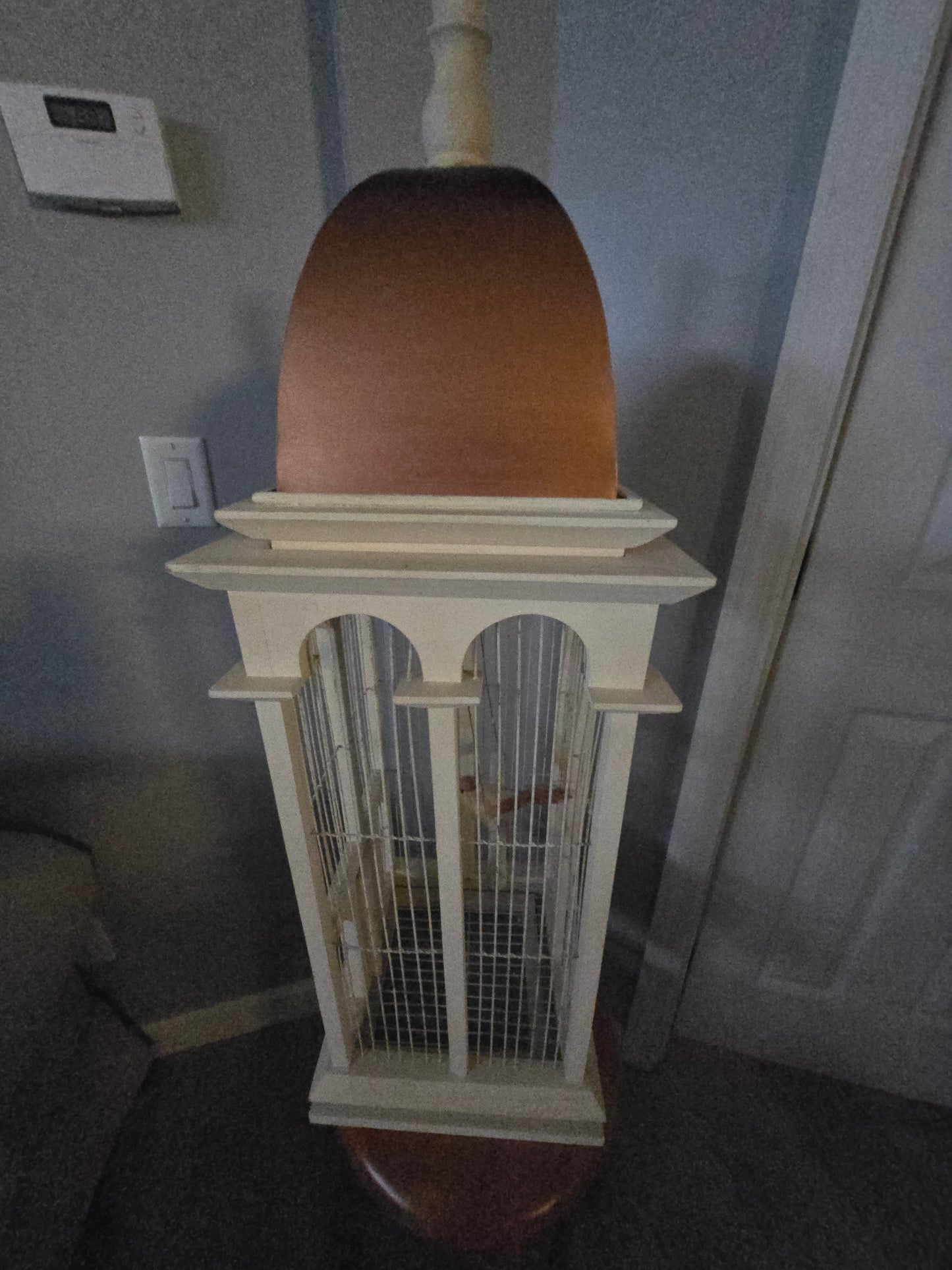 Shabby Chic Tall Tower Bird Cage