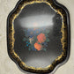 Floral Toleware English Tray